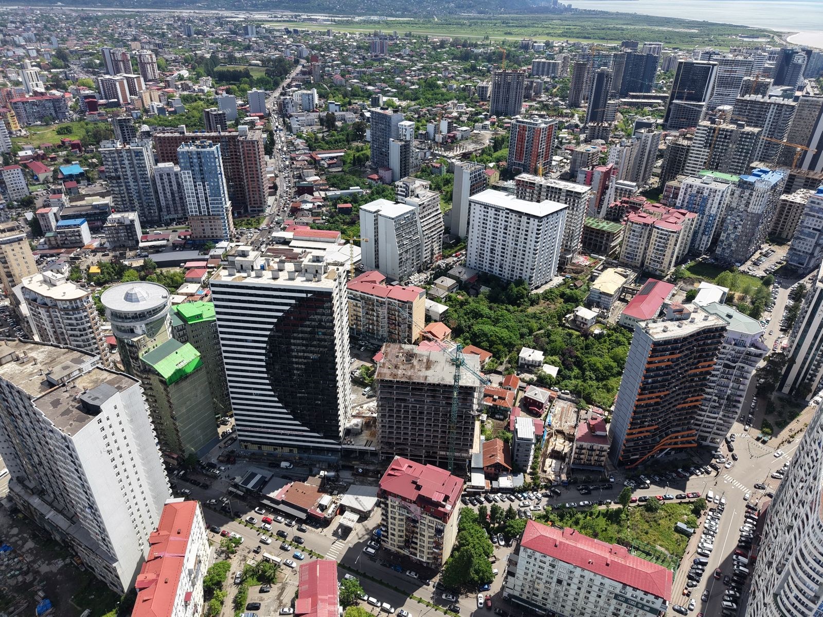 Aerial view of Batumi